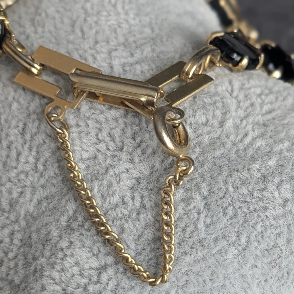 Classic Black and Gold Curated Vintage Jewelry Set - Picture 5 of 10